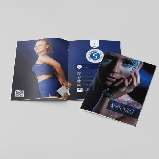 ANDUWELL 4 PROFESSIONAL KATALOG 2 PAKET 30 ADET- 2 PAKET BROŞÜR 80 ADET 